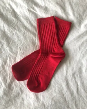 Classic Red Her Socks