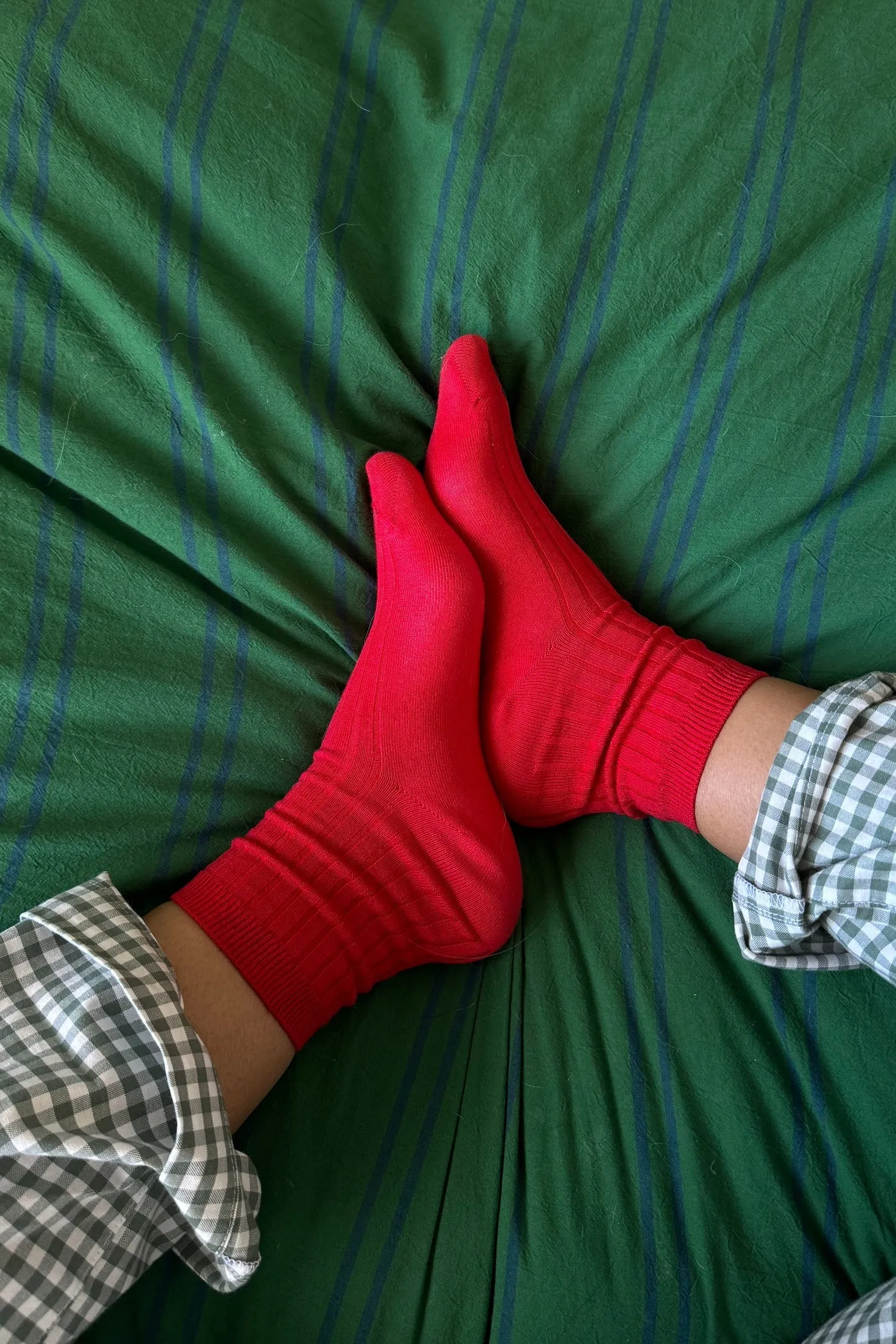 Classic Red Her Socks