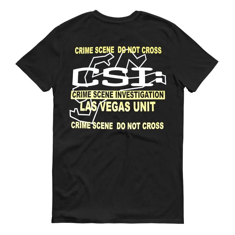 CSI: Crime Scene Investigation Body Outline Women's Short Sleeve T-Shirt