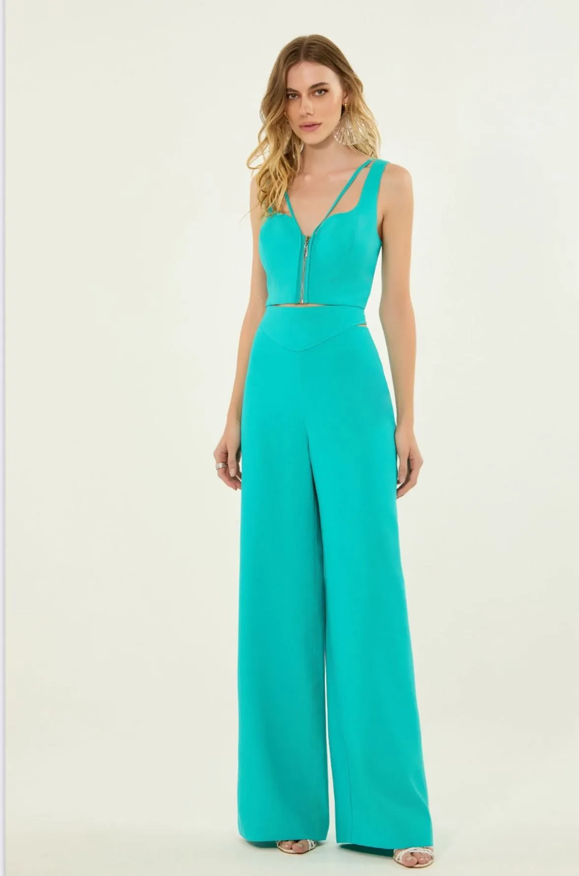 Lore - Vies Wide Leg Visco Soft Top Set