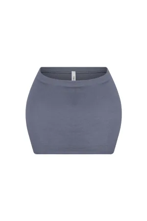 Miko Micro Mini Skirt (Charcoal Grey)
