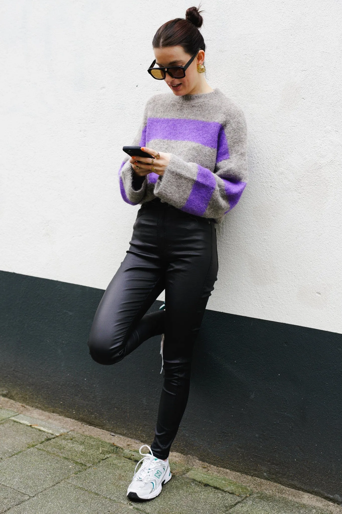 Moxy skinny jeans - Black Metal