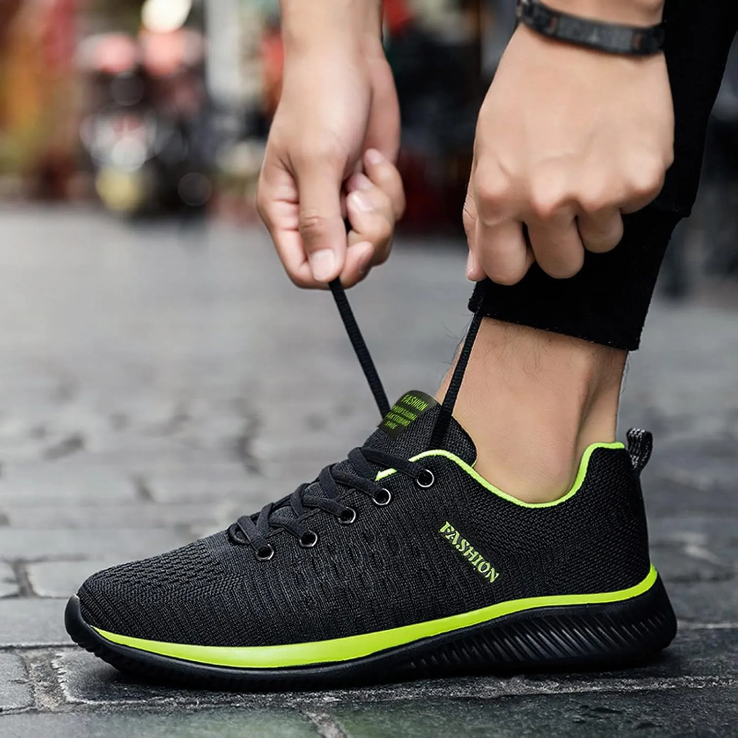 Women's Lace Up Road Running Shoes Wide Athletic Tennis Mens Casual Shoes Lightweight Women's Casual Shoes Black Sneakers Slip On Tennis Shoe Cross Trainer Shoe