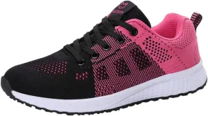 Women's Sneakers Athletic Sport Running Shoes Lace Up Mens Casual Shoes Slip On Men's Shoes Casual Black Platform Sneaker Tennis Shoe Cross Trainer Shoe